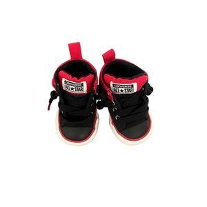 Converse Red‎ and Black Shoes Size 2